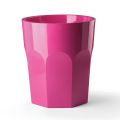 Vaso Alto Decorativo con Forma di Bicchiere in Polietilene Made in Italy - Pucca