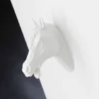 Vaso Alto per Interni in Ceramica Bianca Lavorata a Mano in Italia - Jacky Viadurini