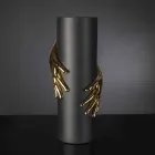 Vaso Alto per Interni in Ceramica Lavorata Artigianalmente in Italia - Monte Viadurini