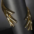 Vaso Alto per Interni in Ceramica Lavorata Artigianalmente in Italia - Monte Viadurini