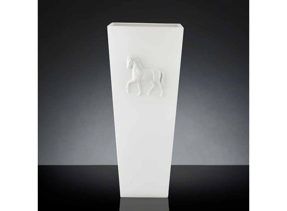 Vaso cubo di design moderno 100% Made in Italy Cody Viadurini