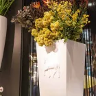 Vaso cubo di design moderno 100% Made in Italy Cody Viadurini