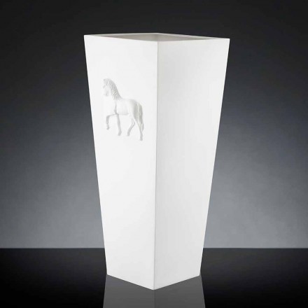 Vaso cubo di design moderno 100% Made in Italy Cody Viadurini