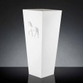 Vaso cubo di design moderno 100% Made in Italy Cody