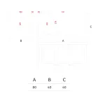 Vaso da Esterno in Polietilene Colorato Rettangolare Made in Italy - Gray Viadurini