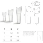 Vaso da Esterno Luminoso in Polietilene Bianco Made in Italy - Galileo Viadurini