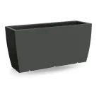 Vaso da Esterno Rettangolare in Polietilene Realizzato in Italia - Albarone Viadurini