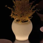 Vaso da Interni Luminoso in Due Misure in Polietilene Made in Italy - Loto Viadurini