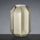 Vaso da Interno in Vetro Lucido Lavorato Artigianalmente in Italia - Flock Viadurini