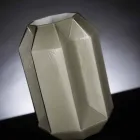 Vaso da Interno in Vetro Lucido Lavorato Artigianalmente in Italia - Flock Viadurini