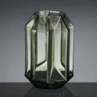 Vaso da Interno in Vetro Lucido Lavorato Artigianalmente in Italia - Flock Viadurini