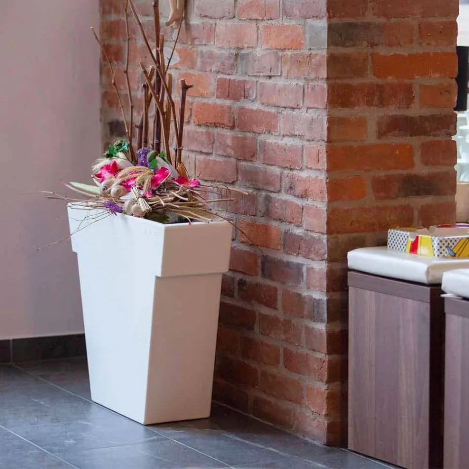 Vaso decorativo colorato Slide Il Vaso polietilene moderno made Italy Viadurini