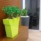 Vaso decorativo colorato Slide Il Vaso polietilene moderno made Italy Viadurini