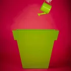 Vaso decorativo colorato Slide Il Vaso polietilene moderno made Italy Viadurini