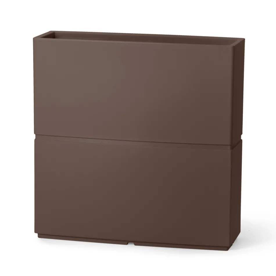 Vaso Decorativo da Interno in Polietilene 2 Misure Made in Italy - Lambo Viadurini