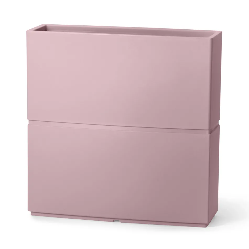 Vaso Decorativo da Interno in Polietilene 2 Misure Made in Italy - Lambo Viadurini