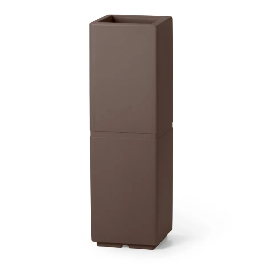 Vaso Decorativo da Interno in Polietilene 2 Misure Made in Italy - Lambo Viadurini