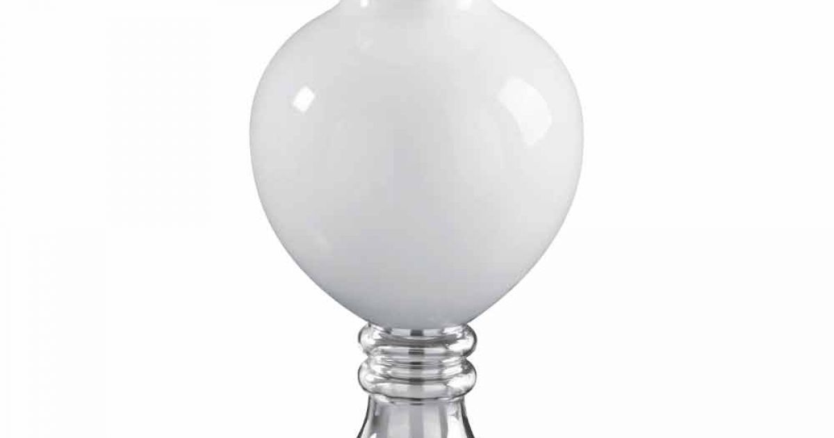 TREND FOR HOME Vaso Leilani In Vetro 25cm: Eleganza Trasparente Per I Tuoi Fiori - 3