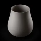 Vaso Decorativo di Design a Goccia in Polietilene Made in Italy - Monita Viadurini