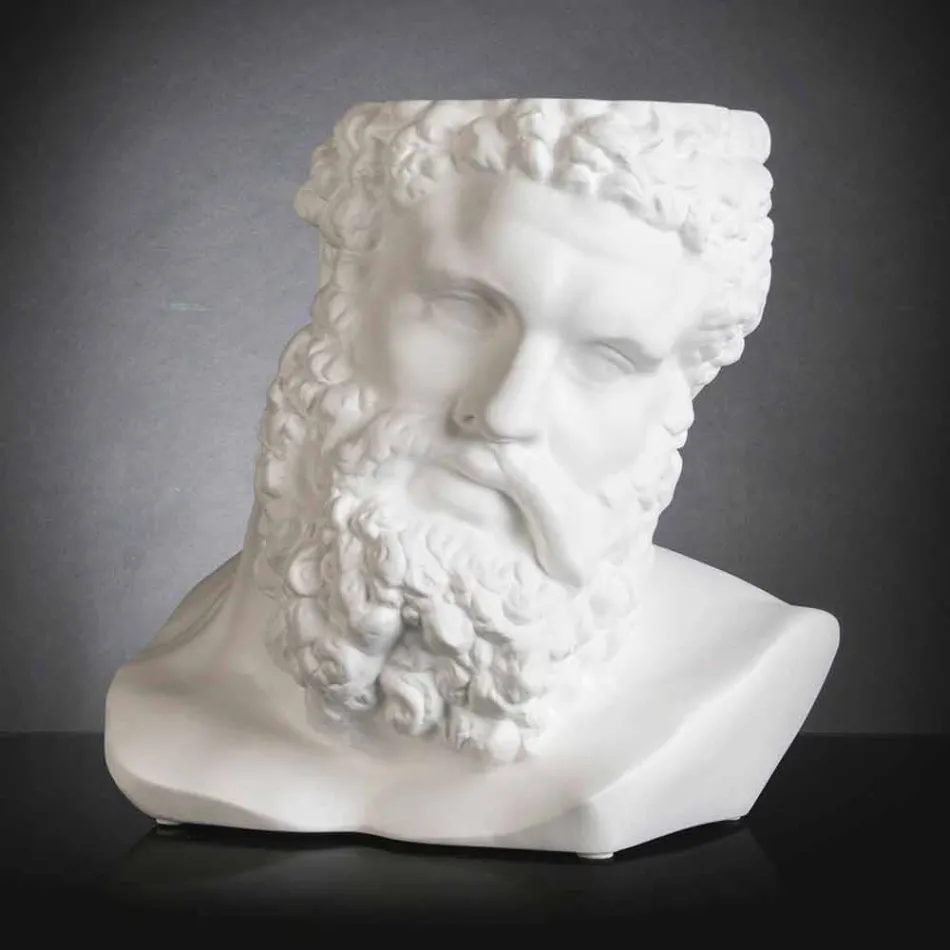 Vaso Decorativo in Ceramica Colorata Lavorata a Mano Made in Italy - Maciste Viadurini