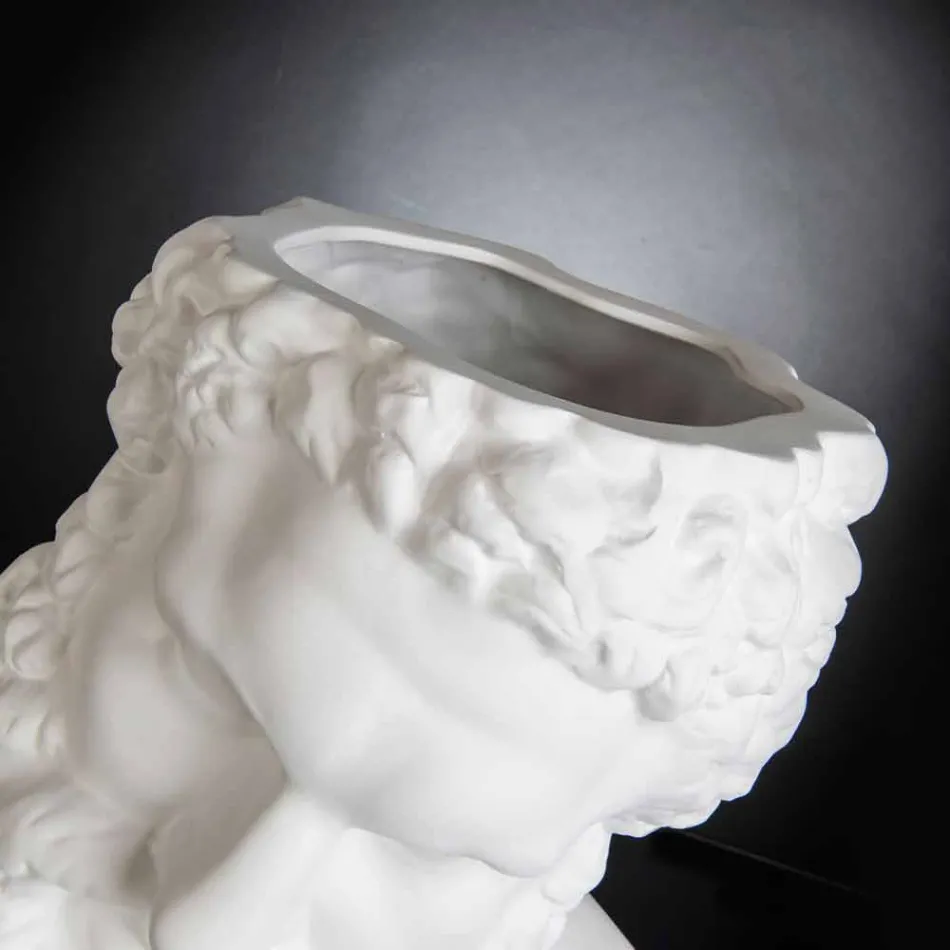 Vaso Decorativo in Ceramica Colorata Lavorata a Mano Made in Italy - Maciste Viadurini