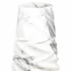 Vaso Decorativo in Marmo Arabescato di Design Made in Italy - Brock Viadurini