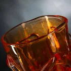 Vaso Decorativo in Vetro Soffiato di Murano Arancione Made in Italy - Mister Viadurini