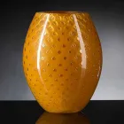 Vaso Decorativo in Vetro Soffiato di Murano Colorato Made in Italy - Barletta Viadurini