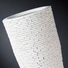 Vaso Decorativo per Interni in Ceramica Lavorata a Mano in Italia - Calisto Viadurini