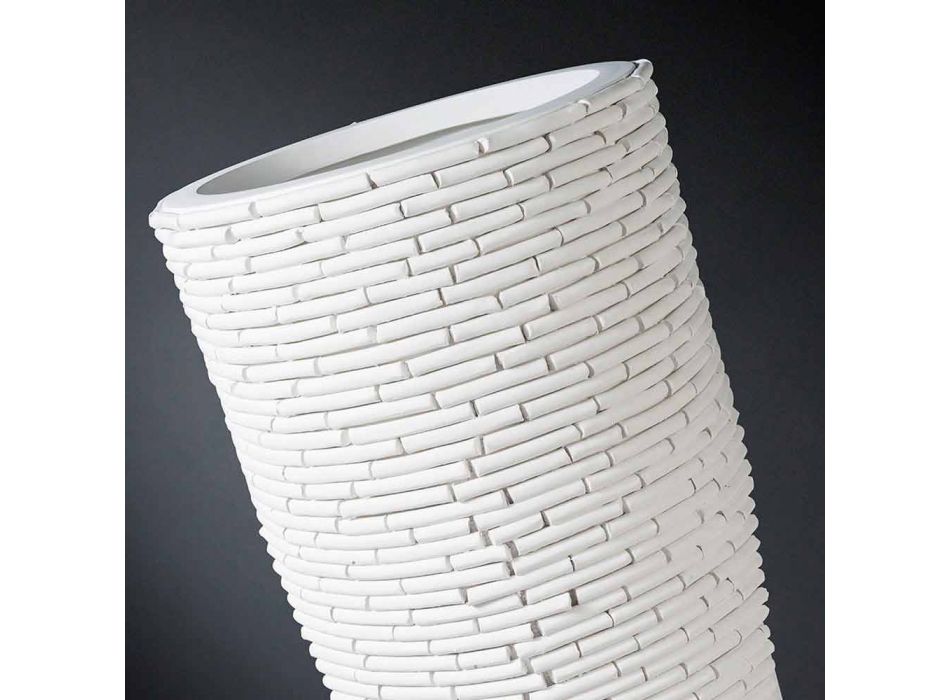 Vaso Decorativo per Interni in Ceramica Lavorata a Mano in Italia - Calisto Viadurini