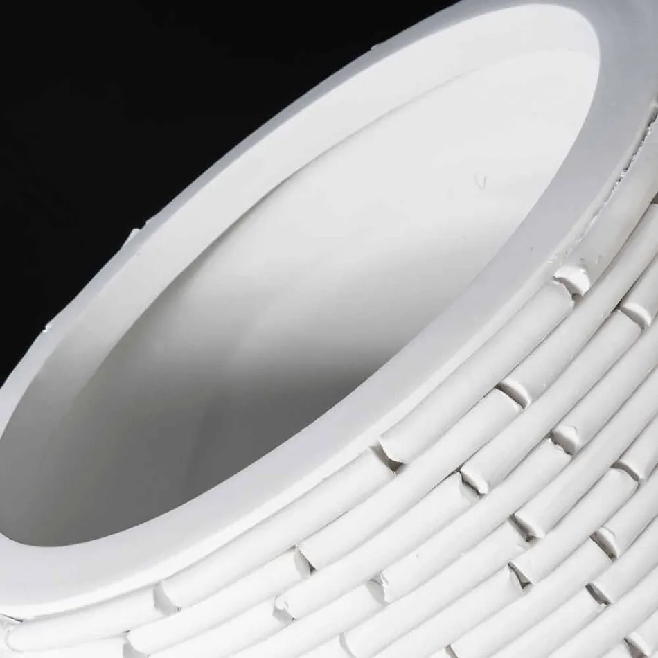 Vaso Decorativo per Interni in Ceramica Lavorata a Mano in Italia - Calisto Viadurini