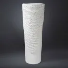 Vaso Decorativo per Interni in Ceramica Lavorata a Mano in Italia - Calisto Viadurini