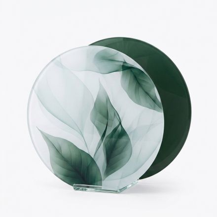 Vaso Decorativo Tondo in Metacrilato Green Cast Made in Italy - Viridis Viadurini