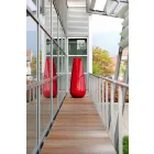 Vaso di Design Decorativo da Esterno in Polietilene Made in Italy - Menea Viadurini