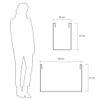 Vaso Divisorio da Giardino Polietilene Colorato Made in Italy - Maddison Viadurini