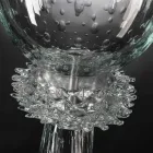 Vaso Elegante da Interno in Vetro Soffiato di Murano Made in Italy - Copernico Viadurini