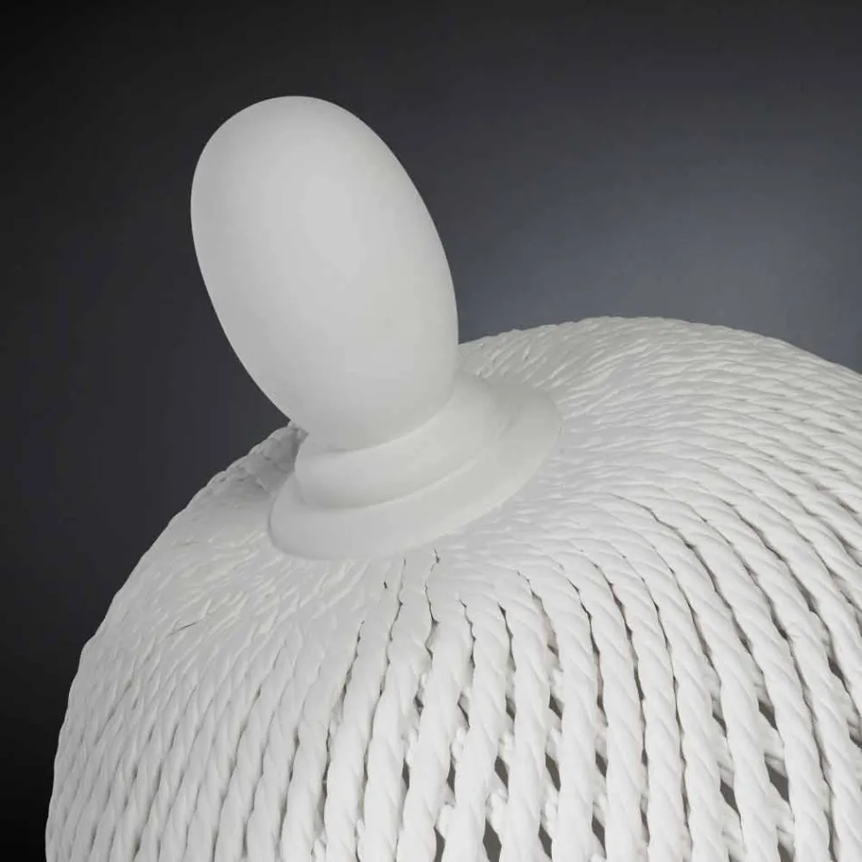 Vaso Elegante per Interni in Ceramica Lavorata a Mano Made in Italy - Napoleone Viadurini