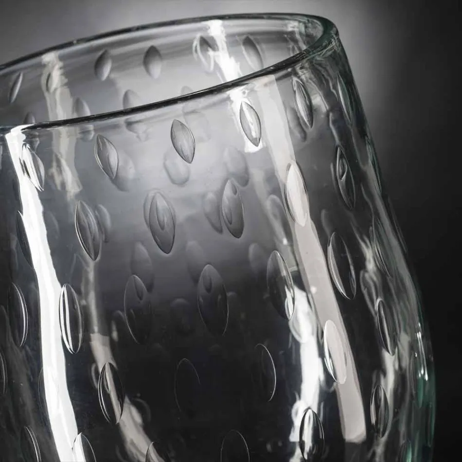 Vaso Elegante per Interni in Vetro di Murano Made in Italy - Copernico Viadurini