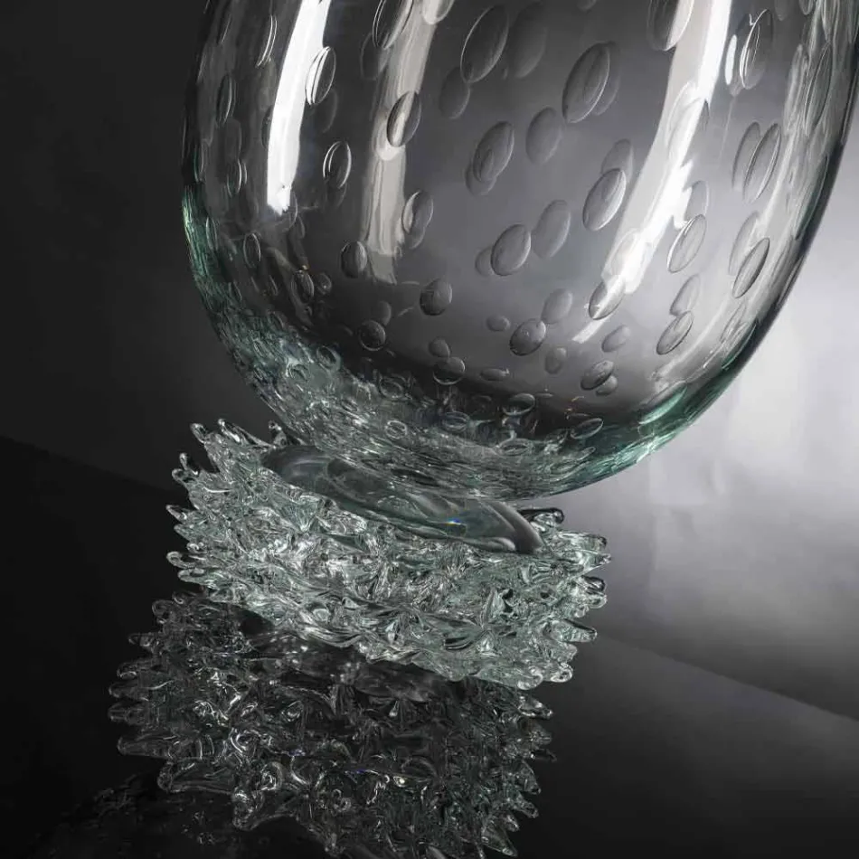 Vaso Elegante per Interni in Vetro di Murano Made in Italy - Copernico Viadurini