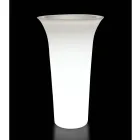 Vaso Fioriera da Giardino Rotondo in Polietilene Made in Italy - Tremont Viadurini