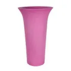 Vaso Fioriera da Giardino Rotondo in Polietilene Made in Italy - Tremont Viadurini