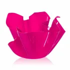Vaso fuxia da interno/esterno design dappreggiato Pina, made in Italy Viadurini