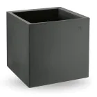 Vaso in Polietilene Colorato Forma Cubica Realizzato in Italia - Tonello Viadurini