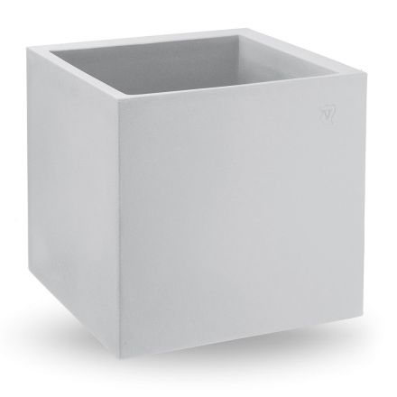 Vaso in Polietilene Colorato Forma Cubica Realizzato in Italia - Tonello Viadurini