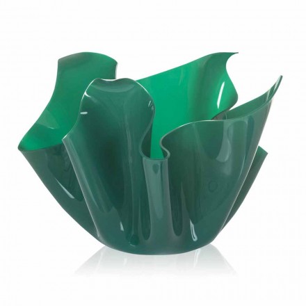 Vaso interno/esterno multiuso Pina verde, design moderno made Italy Viadurini