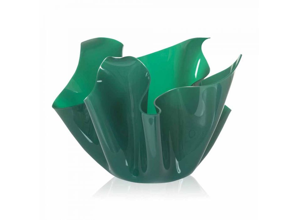 Vaso interno/esterno multiuso Pina verde, design moderno made Italy Viadurini