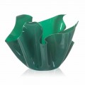 Vaso interno/esterno multiuso Pina verde, design moderno made Italy