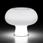 Vaso Luminoso da Esterno in Polietilene con Luce LED Made in Italy - Boba Viadurini