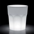 Vaso Luminoso Decorativo in Polietilene con Luce LED Made in Italy - Pucca