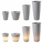 Vaso Luminoso per Esterni e Interni, Design Colorato in 3 Dimensioni - Vasostar Viadurini